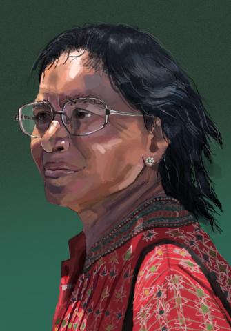 Kenzie Brownson's piece, “To the Aunties”