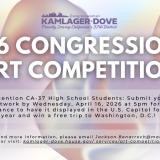 2026 Congressional Art Competition Banner