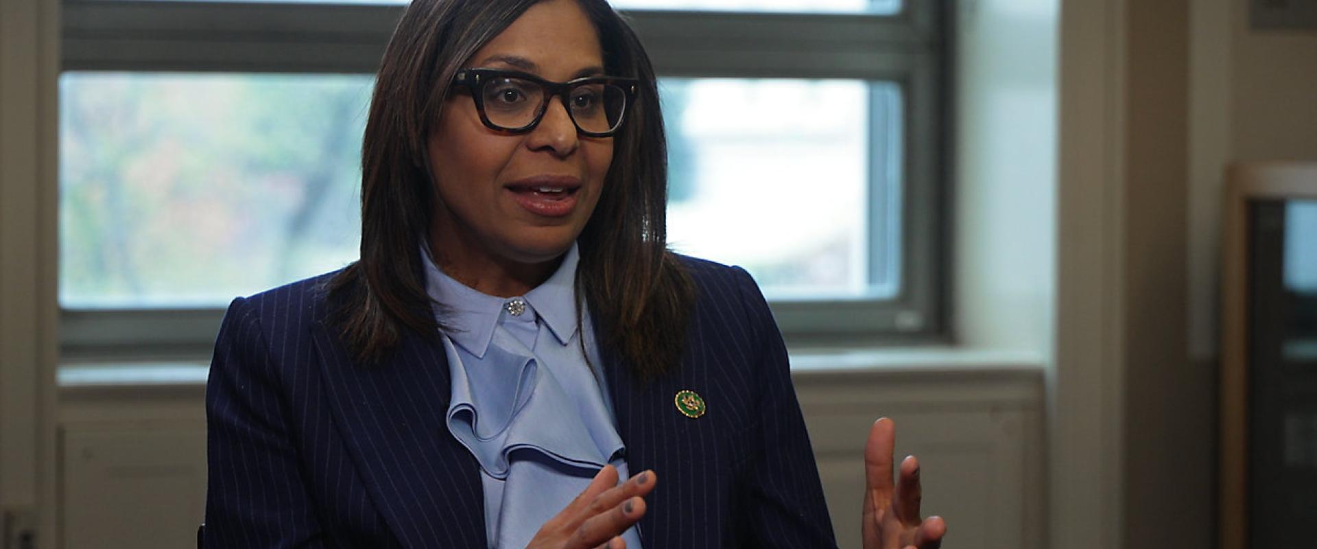 Congresswoman Kamlager-Dove celebrates her first-term accomplishments in an interview with Spectrum News.