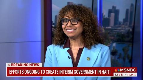 Congresswoman Kamlager-Dove on MSNBC's "Alex Witt Reports"