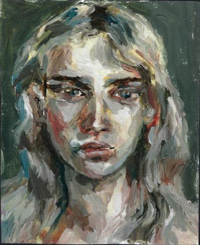 Ruby Shuler-Loughran's "Melancholy Woman."