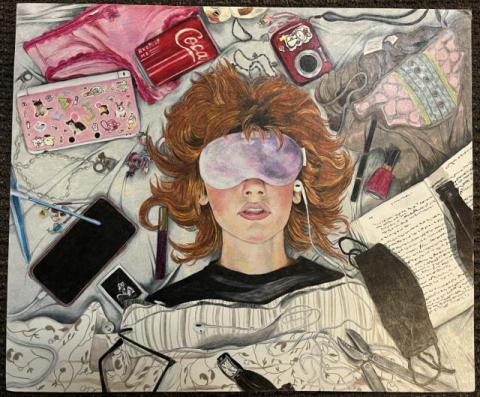 Morgan Vernette, "Headspace."
