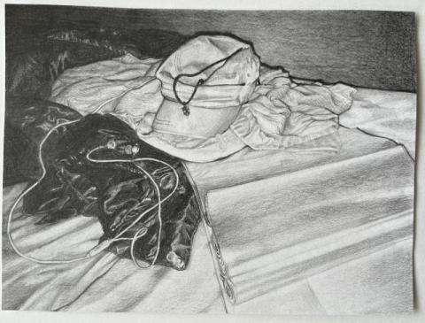 Kanzi Akiyoshi, "Symbolic Self-Portrait." 
